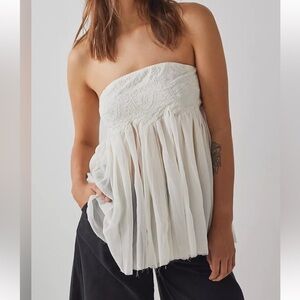 Free people sheer tube top
